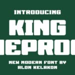 King Neprog Font