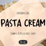 Pasta Cream Font