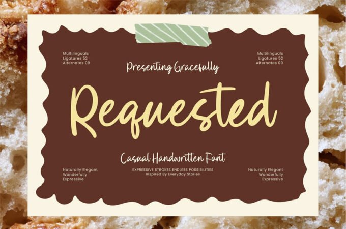 Requested Font