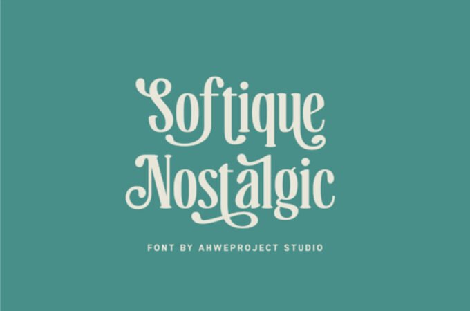 Softique Nostalgic Font