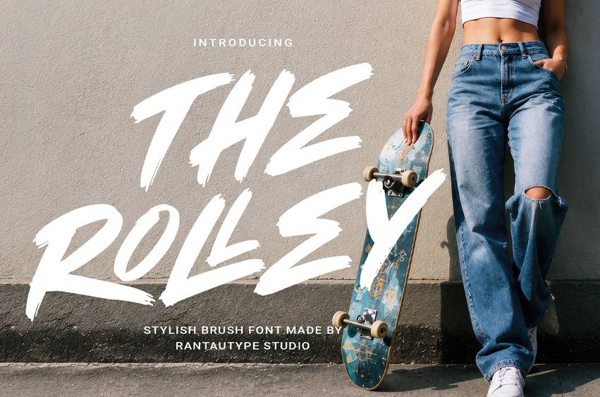 The Rolley Font