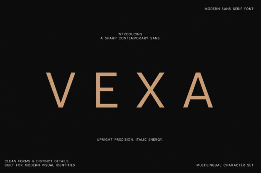 Vexa Font