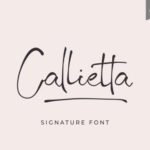 Callietta Font