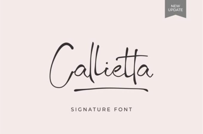 Callietta Font