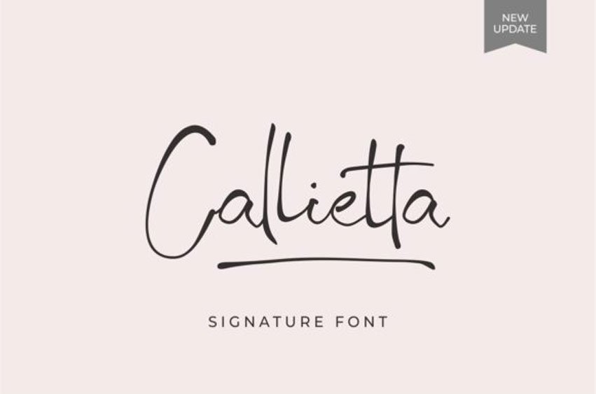 Callietta Font