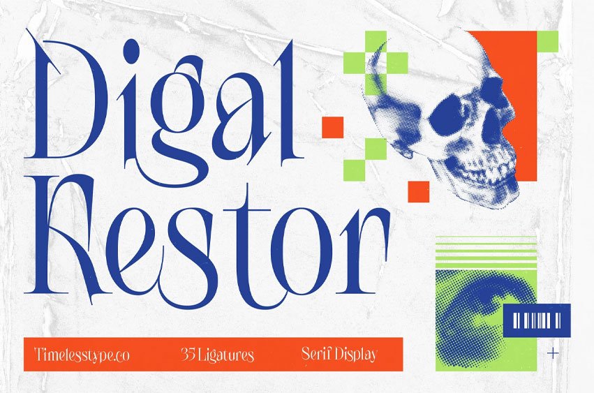 Digal Kestor Font