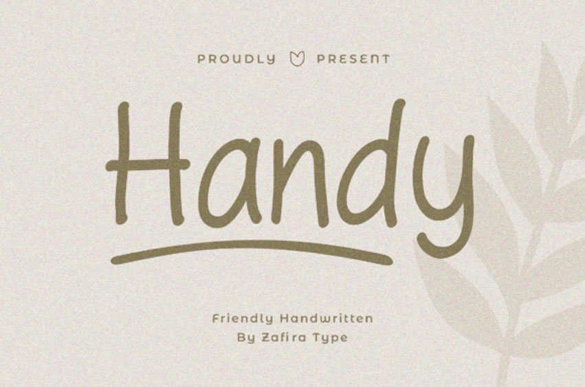 Handy Font