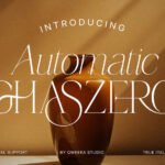 Automatic Ghaszero Font