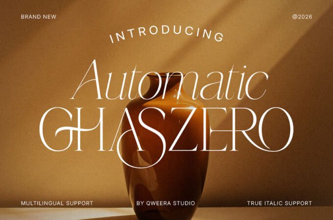 Automatic Ghaszero Font