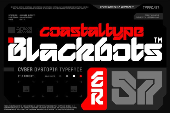 Blackbots Font