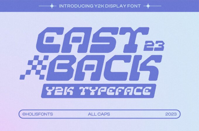 Eastback Y2k Font