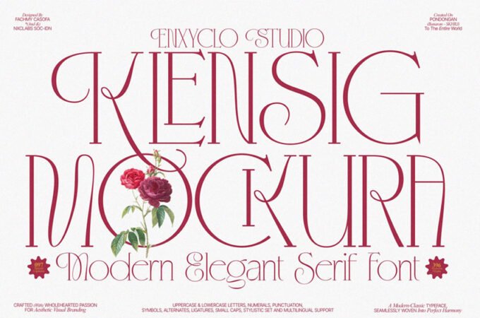 Klensig Mockura Font
