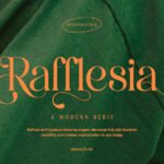 Rafflesia Font