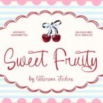 Sweet Fruity Font