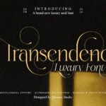 Transendency Font
