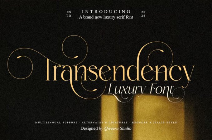 Transendency Font